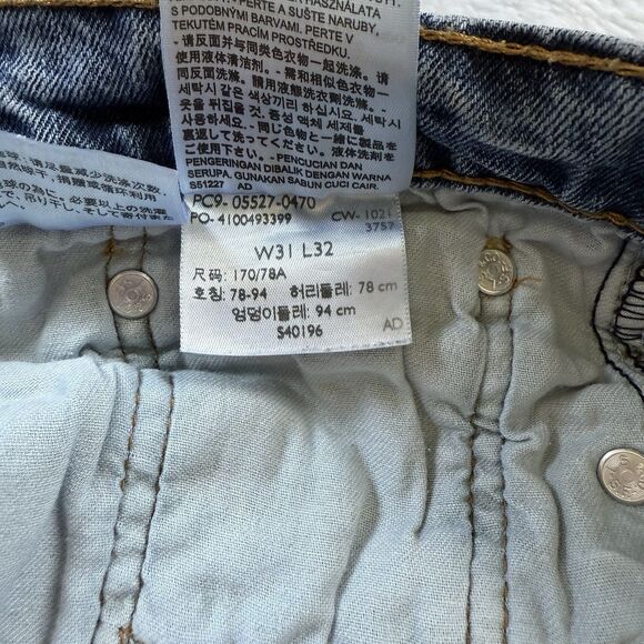 Levi's 527 Slim Fit Bootcut Jeans Men's 31 X 32 Medium Blue Wash - Picture 11 of 15